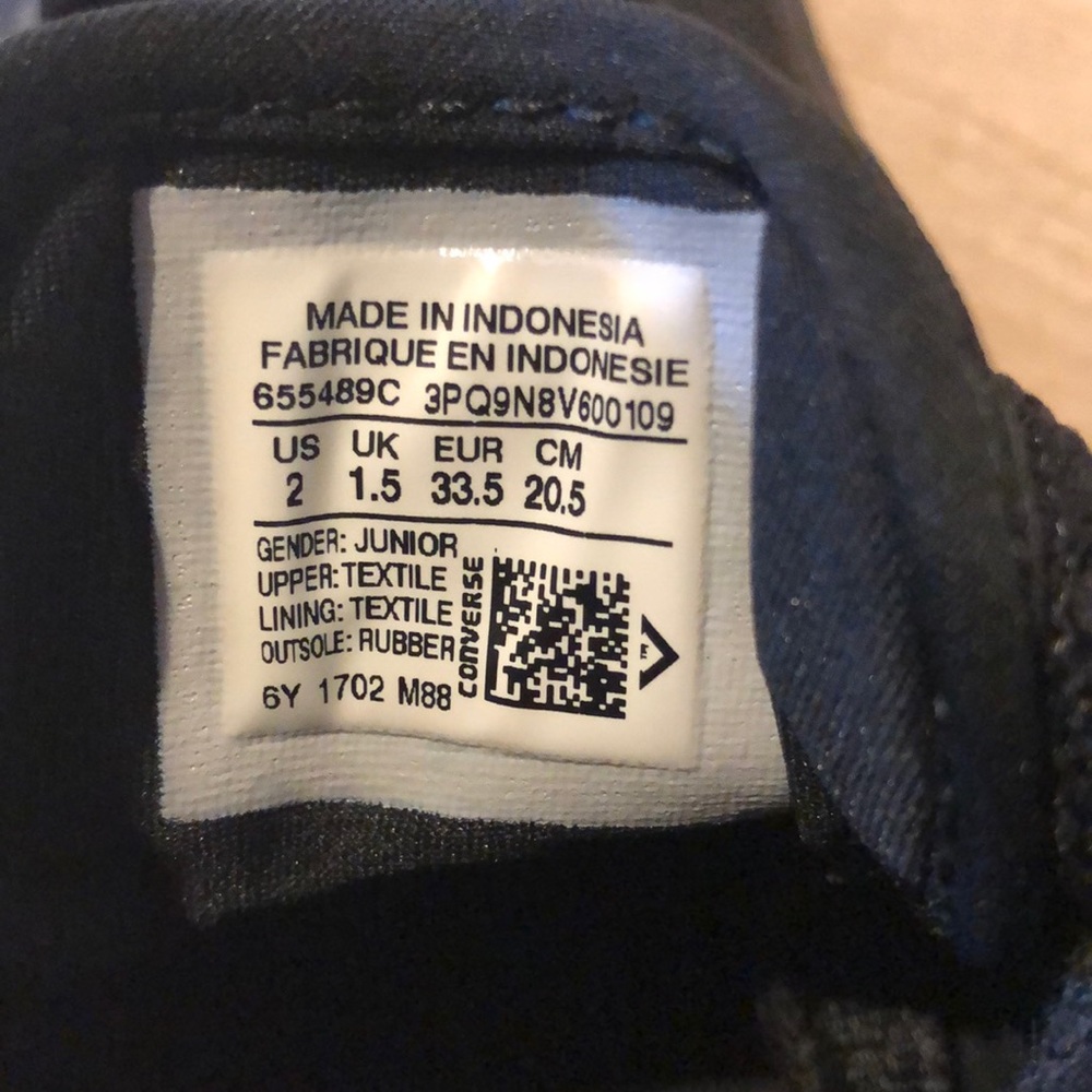 High top converse - Picture 3 of 5
